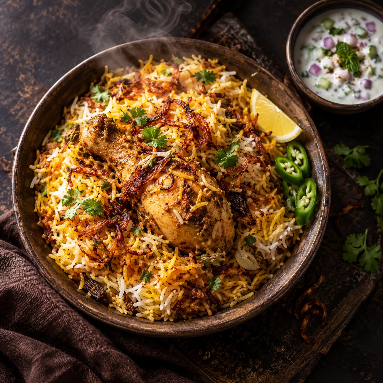 Chicken biryani
